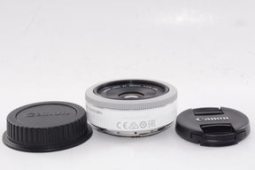 【外観特上級】Canon EF 40 mm F2.8 STM ホワイト