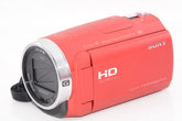 【外観並級】ソニー ビデオカメラ Handycam HDR-CX680 レッド