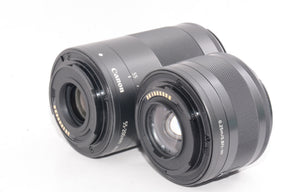【外観並級】Canon EOS M6 ダブルズームキットEF-M15-45mm/EF-M55-200mm