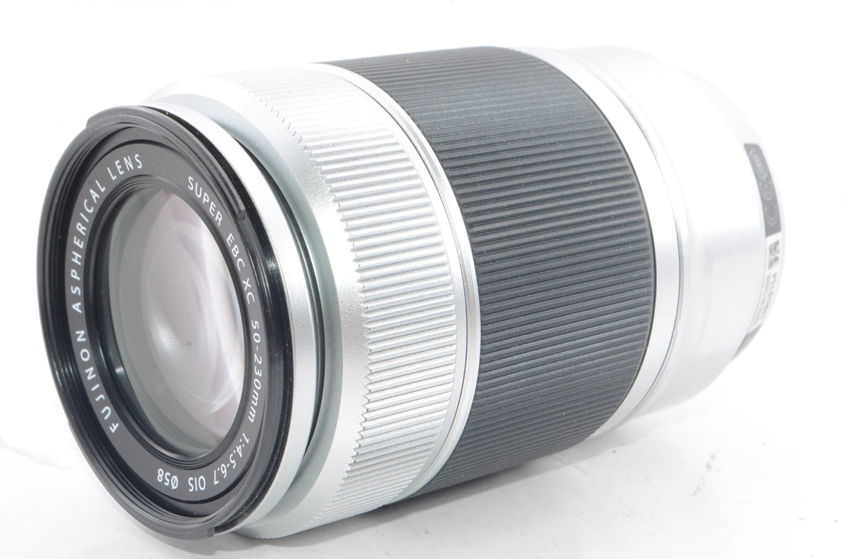 【外観特上級】FUJIFILM XCレンズ FUJINON 望遠ズームレンズ XC50-230mm F4.5-F6.7 OIS シルバー F XC50-230MMF