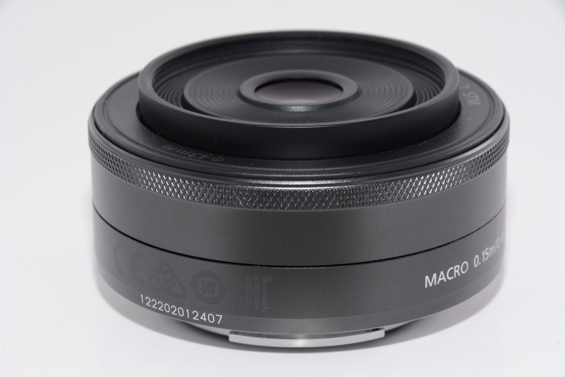 【外観特上級】Canon EF-M22mm F2 STM ミラーレス一眼対応