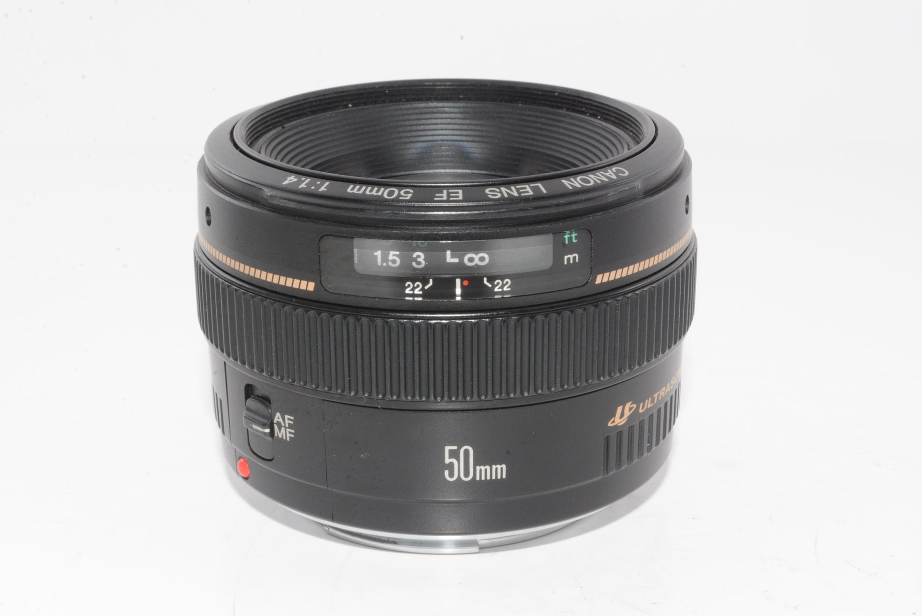 【外観特上級】Canon 単焦点レンズ EF50mm F1.4 USM