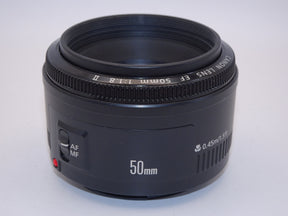 【外観特上級】Canon 単焦点レンズ EF50mm F1.8 II フルサイズ対応