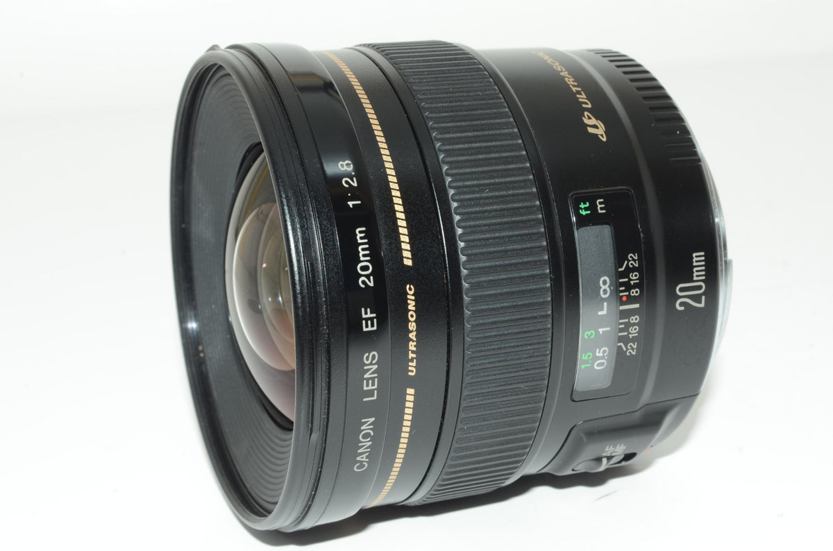 【外観特上級】Canon 単焦点レンズ EF20mm F2.8 USM フルサイズ対応