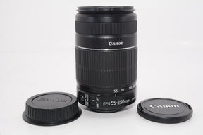 【外観特上級】Canon 望遠ズームレンズ EF-S55-250mm F4-5.6 IS II