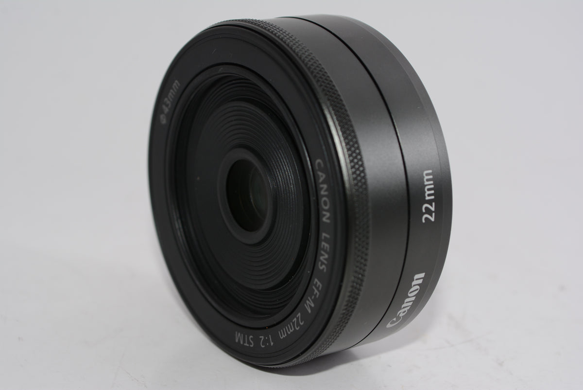 【外観特上級】Canon EF-M22mm F2 STM ミラーレス一眼対応