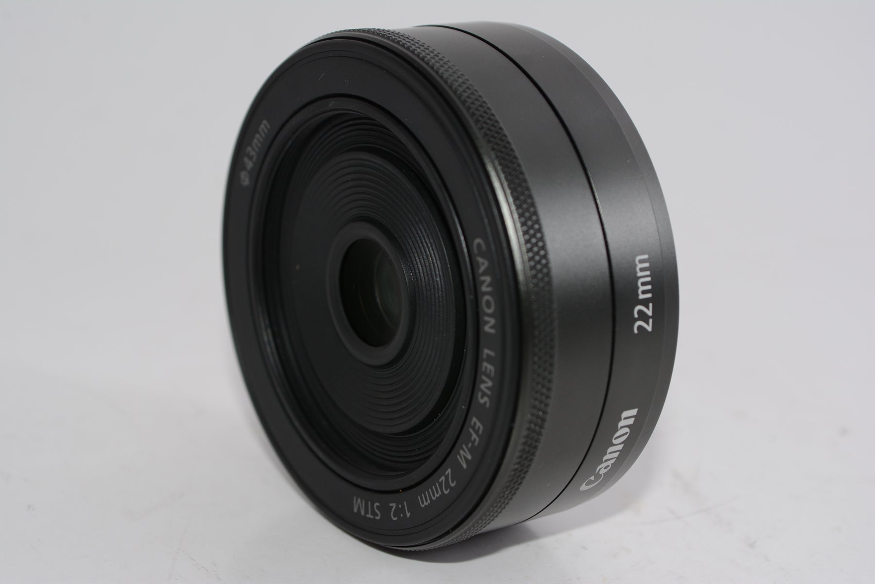 【外観特上級】Canon EF-M22mm F2 STM ミラーレス一眼対応