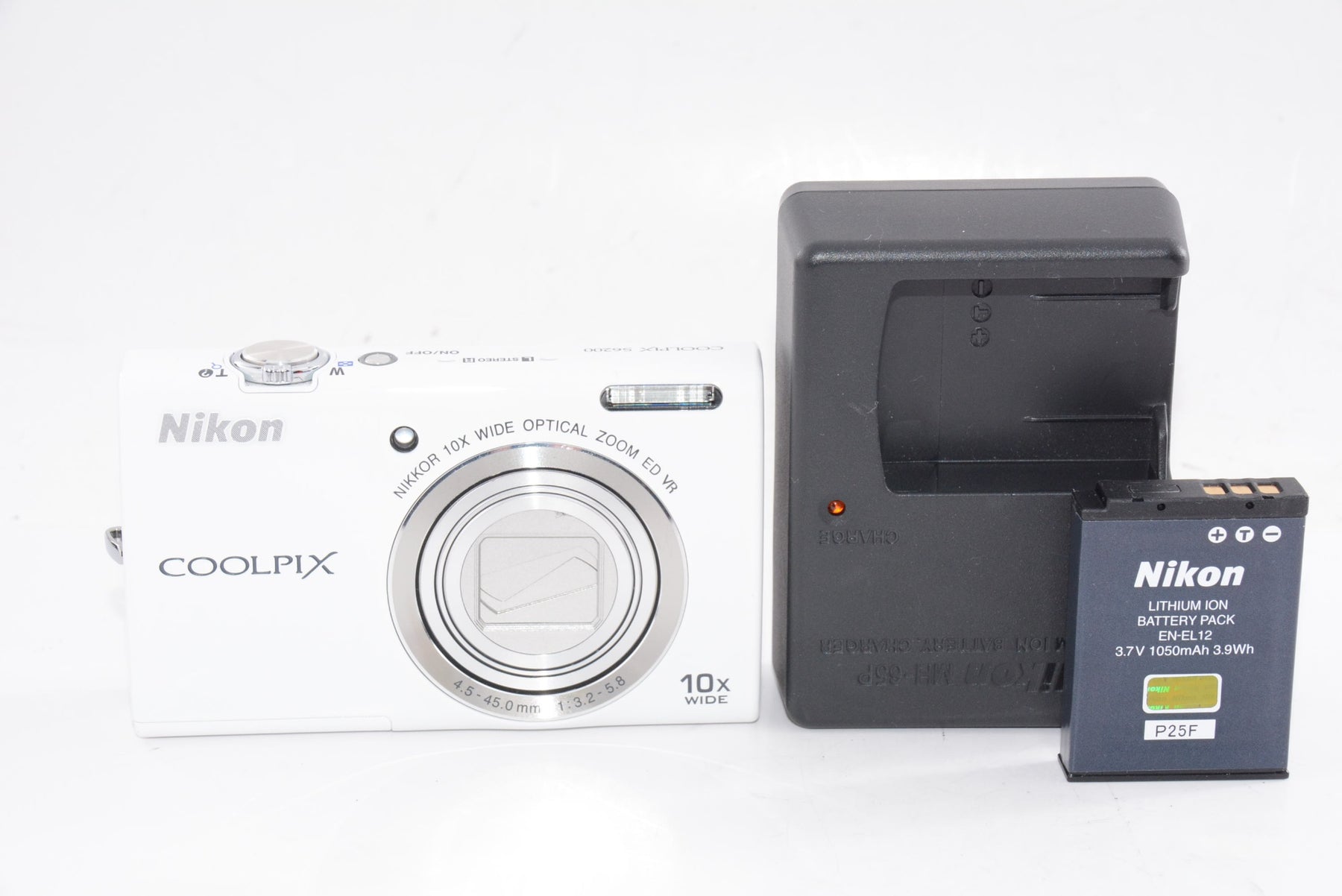 【外観並級】Nikon デジタルカメラ COOLPIX (クールピクス) S6200 ナチュラルホワイト