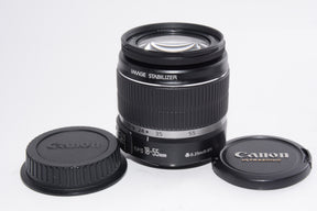 【外観特上級】Canon 標準ズームレンズ EF-S18-55mm F3.5-5.6 IS