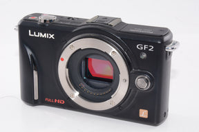 【外観特上級】パナソニック デジタル一眼カメラ GF2 ボディ フルハイビジョンムービー一眼 エスプリブラック DMC-GF2 -K