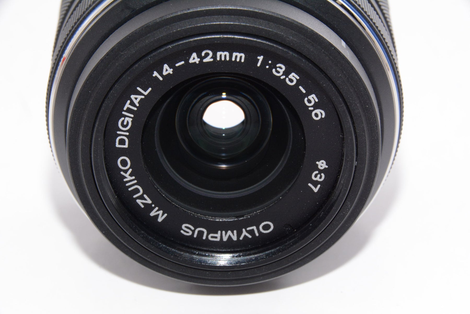 【外観並級】OLYMPUS 標準ズームレンズ M.ZUIKO DIGITAL 14-42mm F3.5-5.6 II R ブラック