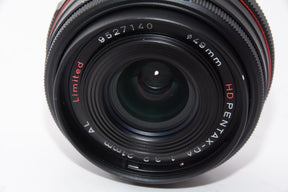 【外観並級】PENTAX リミテッドレンズ 薄型広角単焦点レンズ HD PENTAX-DA21mmF3.2AL Limited ブラック Kマウント APS-Cサイズ 21410