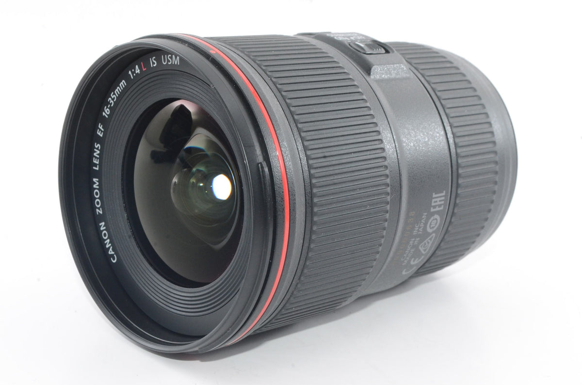 【外観特上級】Canon 広角ズームレンズ EF16-35mm F4L IS USM フルサイズ対応