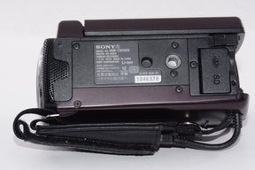【外観特上級】ソニー SONY HDビデオカメラ Handycam HDR-CX590V ボルドーブラウン