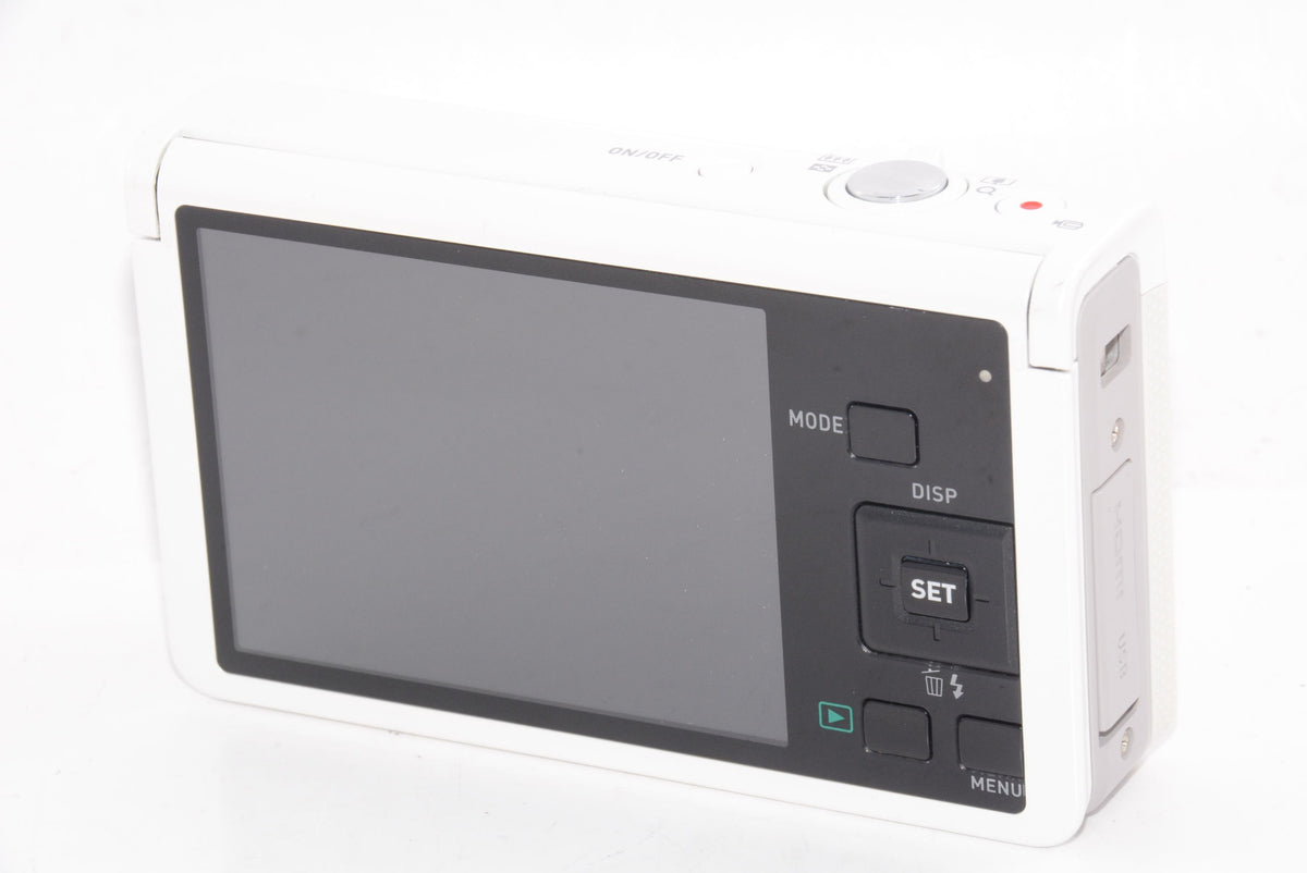 【外観並級】CASIO デジタルカメラ EXILIM EX-ZR50WE ホワイト
