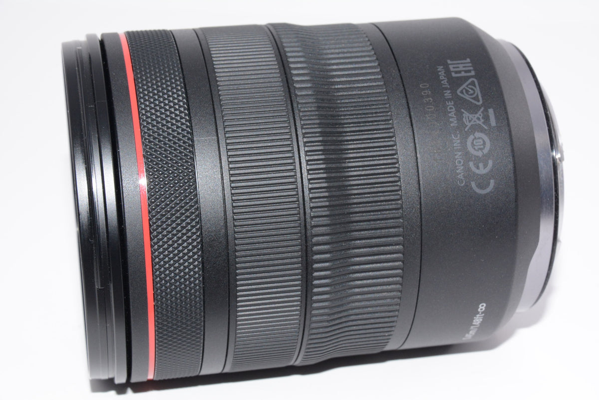 【外観特上級】Canon 中望遠ズームレンズ RF24-105mm F4L IS USM EOSR対応 全長107.3mm ブラック RF24-10540LIS