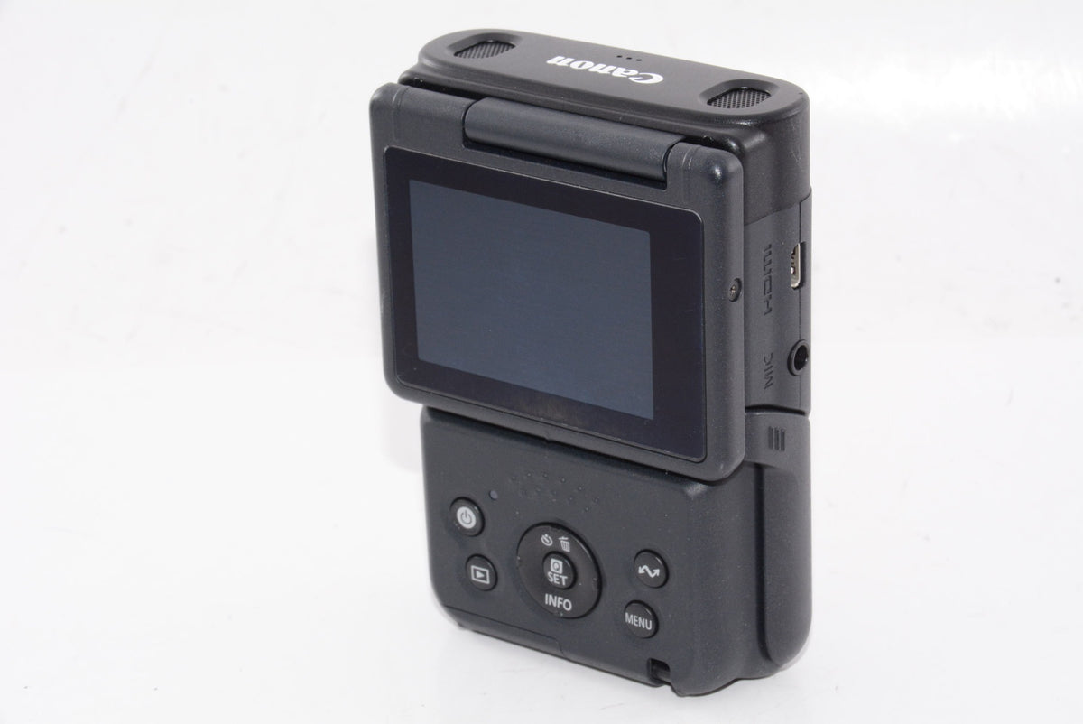 【外観特上級】Canon Vlogカメラ PowerShot V10 トライポッドグリップキット ブラック PSV10TRIPODKITBK