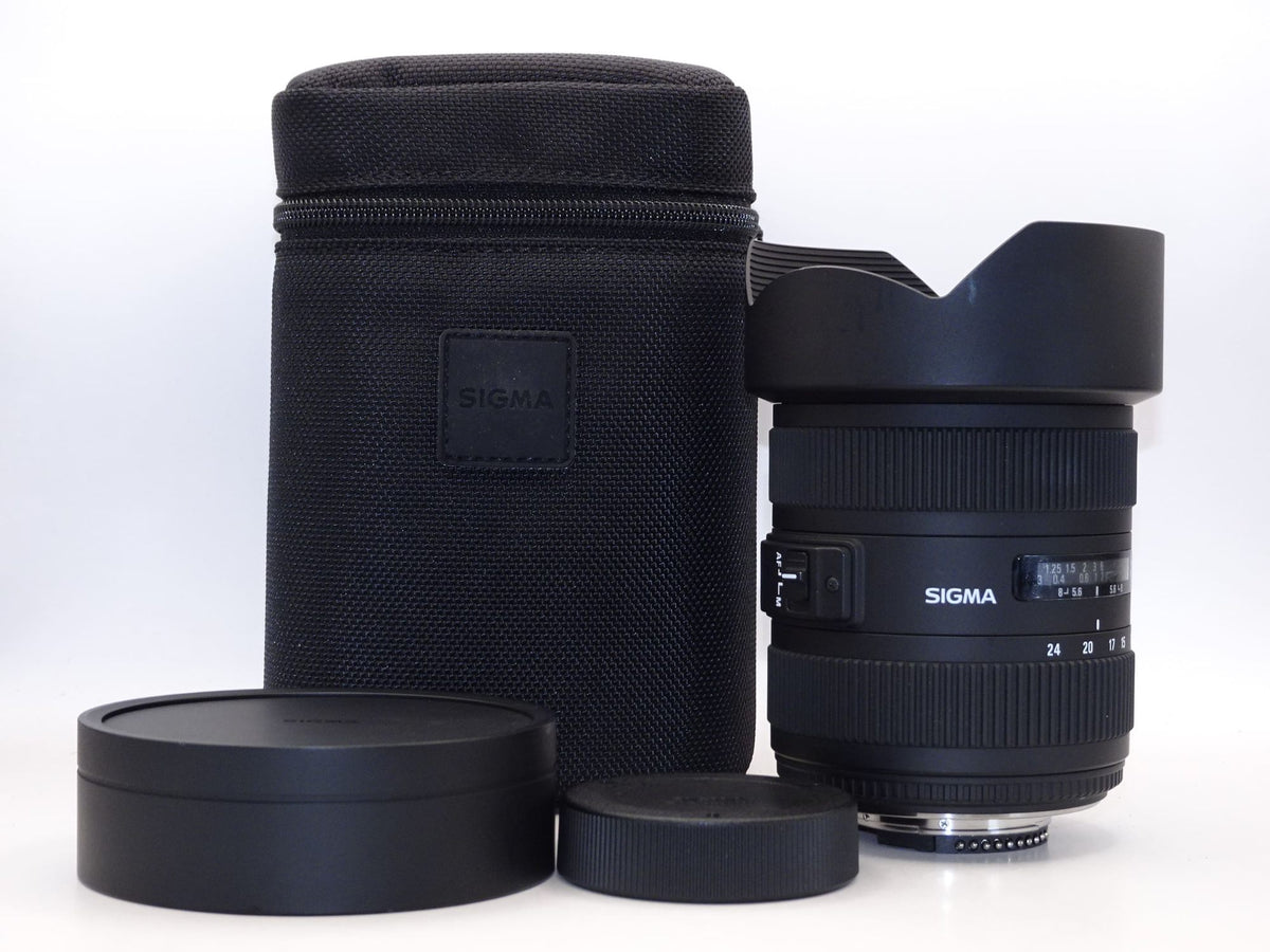 【外観特上級】SIGMA 広角ズームレンズ 12-24mm F4.5-5.6IIDG HSM ニコン用 フルサイズ対応 204556