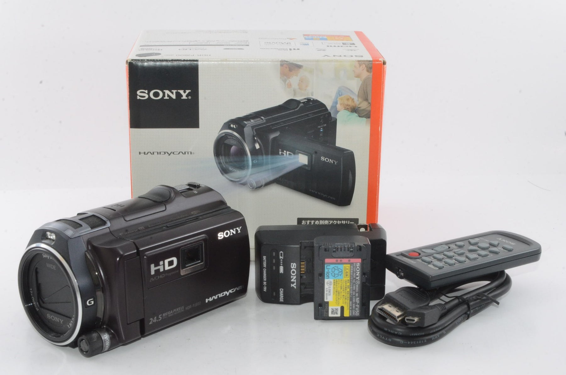 【外観並級】ソニー SONY Handycam PJ800