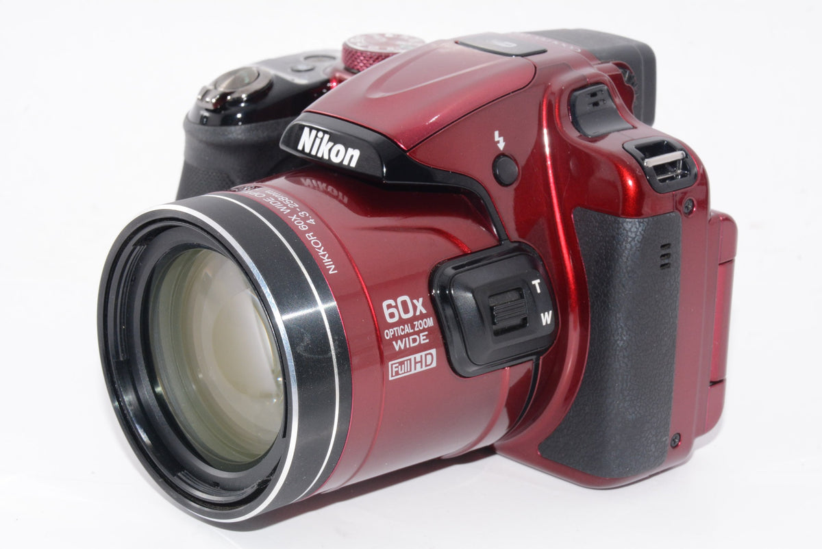【外観特上級】Nikon デジタルカメラ P600 レッド