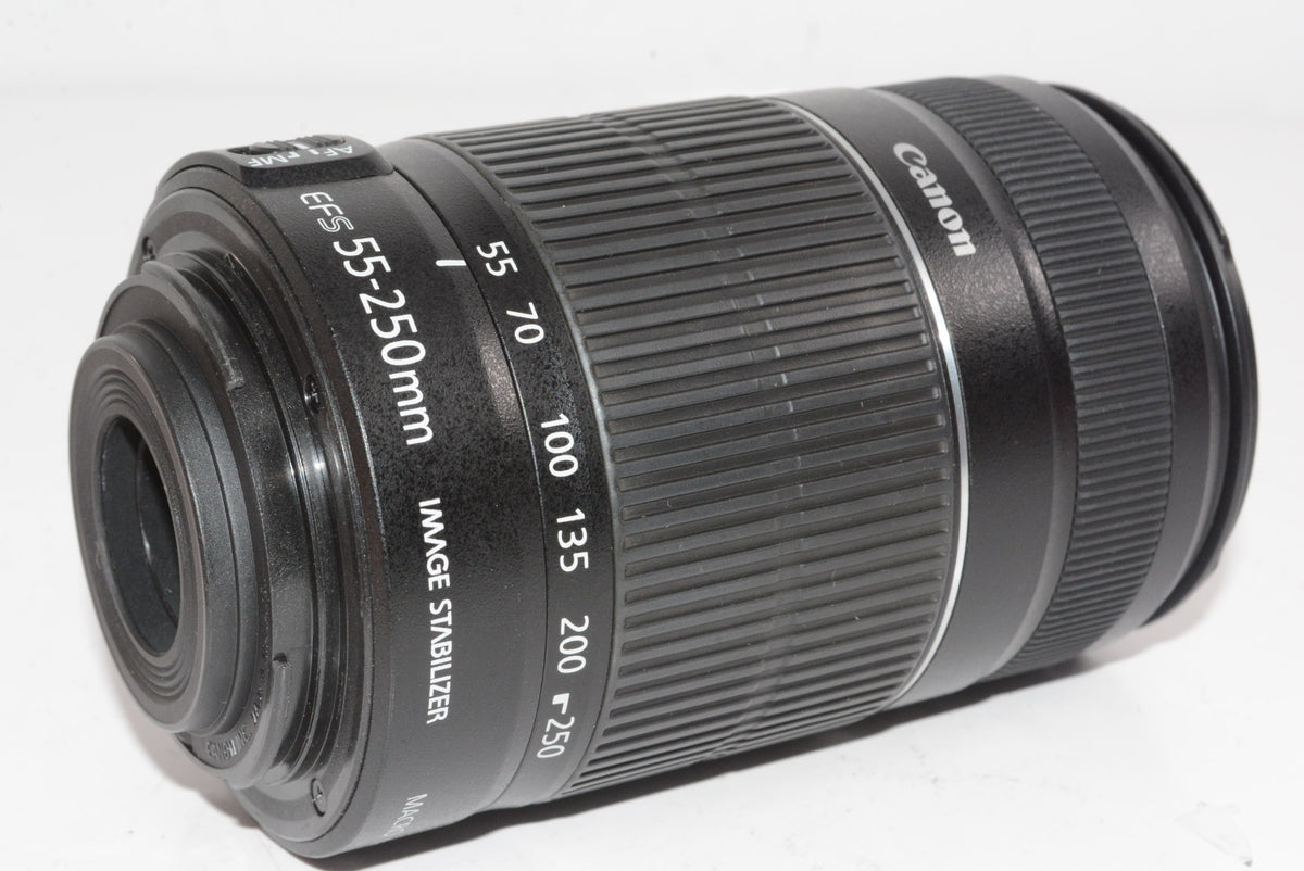 【外観並級】Canon 望遠ズームレンズ EF-S55-250mm F4-5.6 IS II