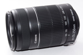 【外観特上級】Canon 望遠ズームレンズ EF-S55-250mm F4-5.6 IS II