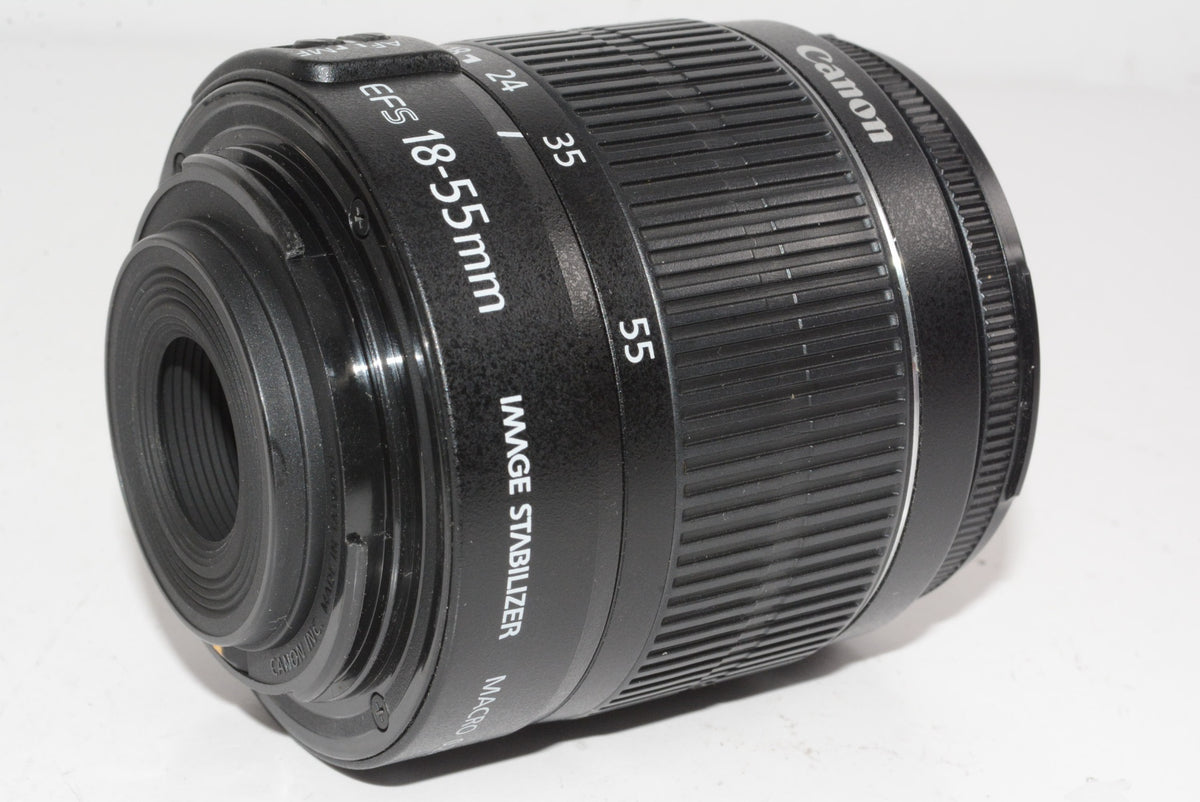 【外観特上級】Canon 標準ズームレンズ EF-S18-55mm F3.5-.5.6 IS II