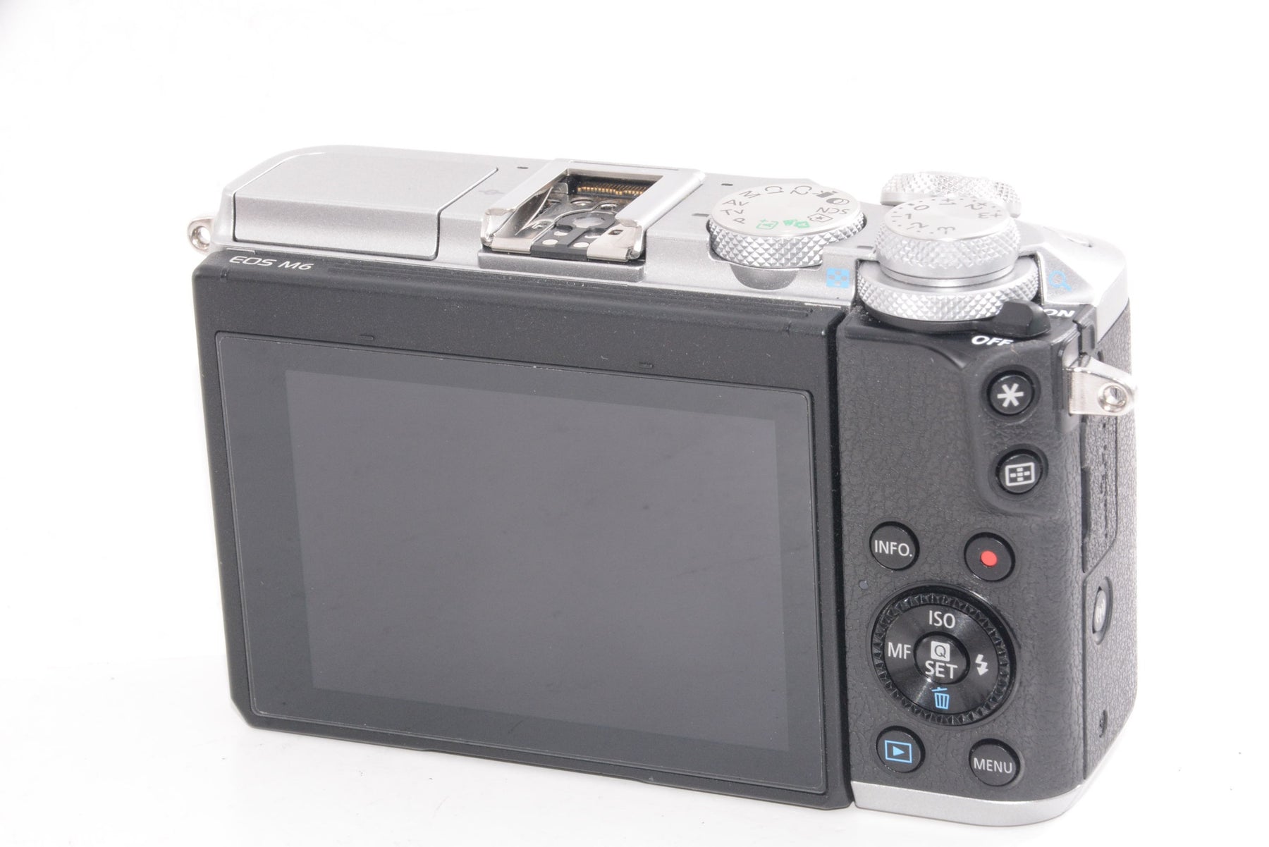 【外観並級】Canon EOS M6 ダブルズームキットEF-M15-45mm/EF-M55-200mm