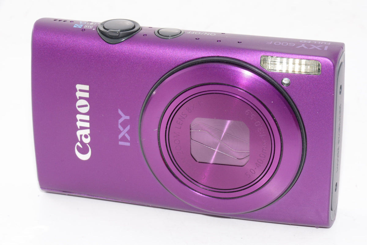 【外観並級】Canon デジタルカメラ IXY600F パープル IXY600F(PR)