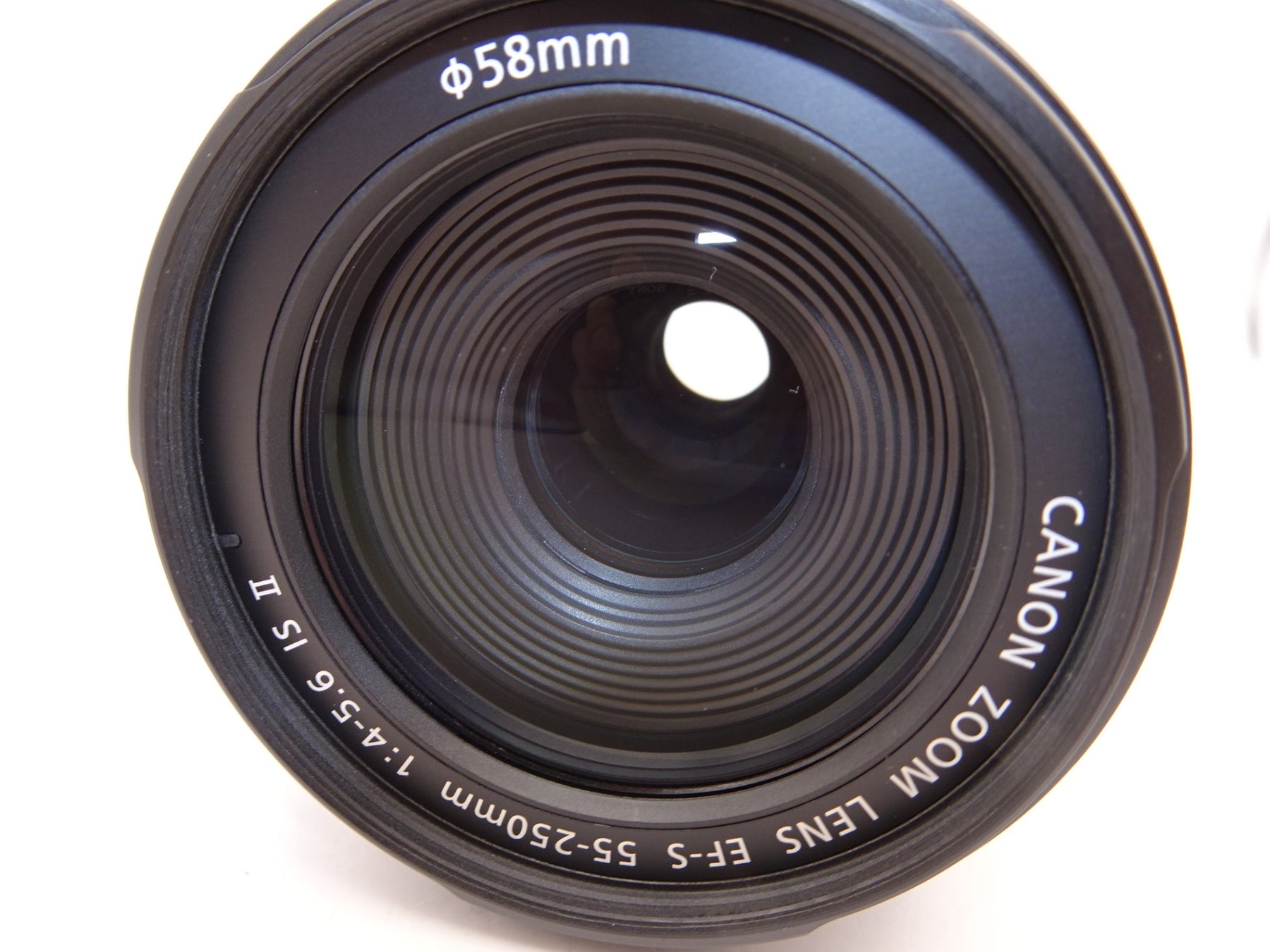 【外観特上級】Canon 望遠ズームレンズ EF-S55-250mm F4-5.6 IS II