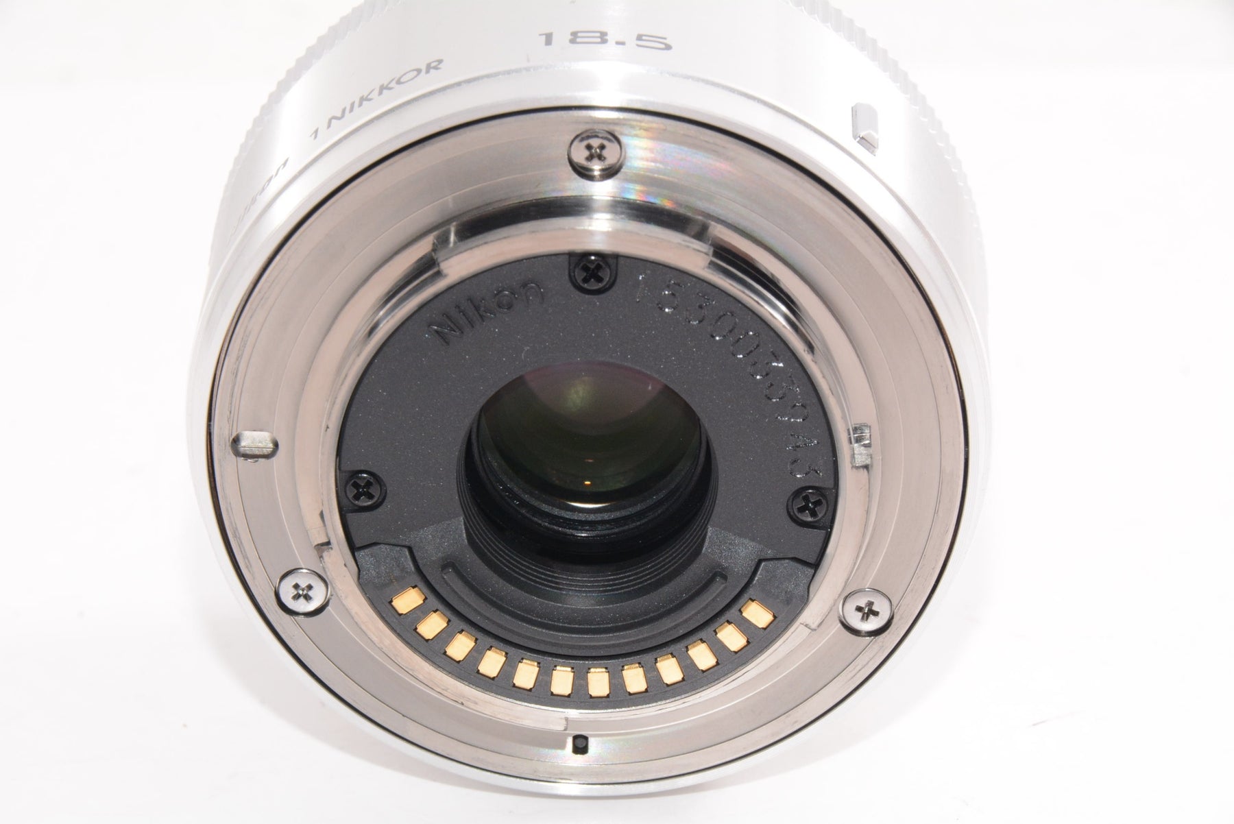 【外観特上級】Nikon 単焦点レンズ 1 NIKKOR 18.5mm f/1.8 シルバー ニコンCXフォーマット専用