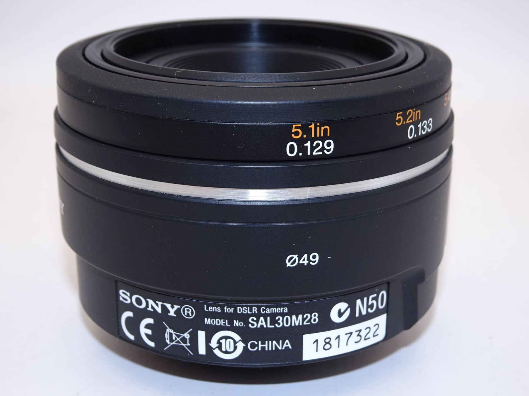【外観特上級】ソニー SONY 単焦点マクロレンズ DT 30mm F2.8 Macro SAM  APS-C対応