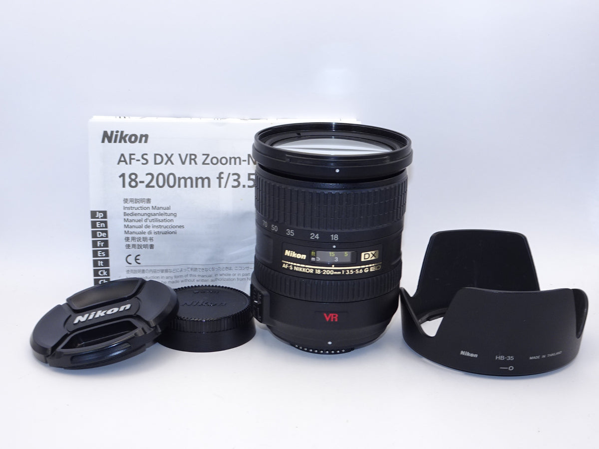 【外観特上級】Nikon AF-S DX VR Zoom Nikkor ED18-200mm F3.5-5.6G(IF)