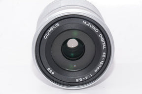【外観特上級】OLYMPUS M.ZUIKO DIGITAL ED 40-150mm F4.0-5.6 R シルバー