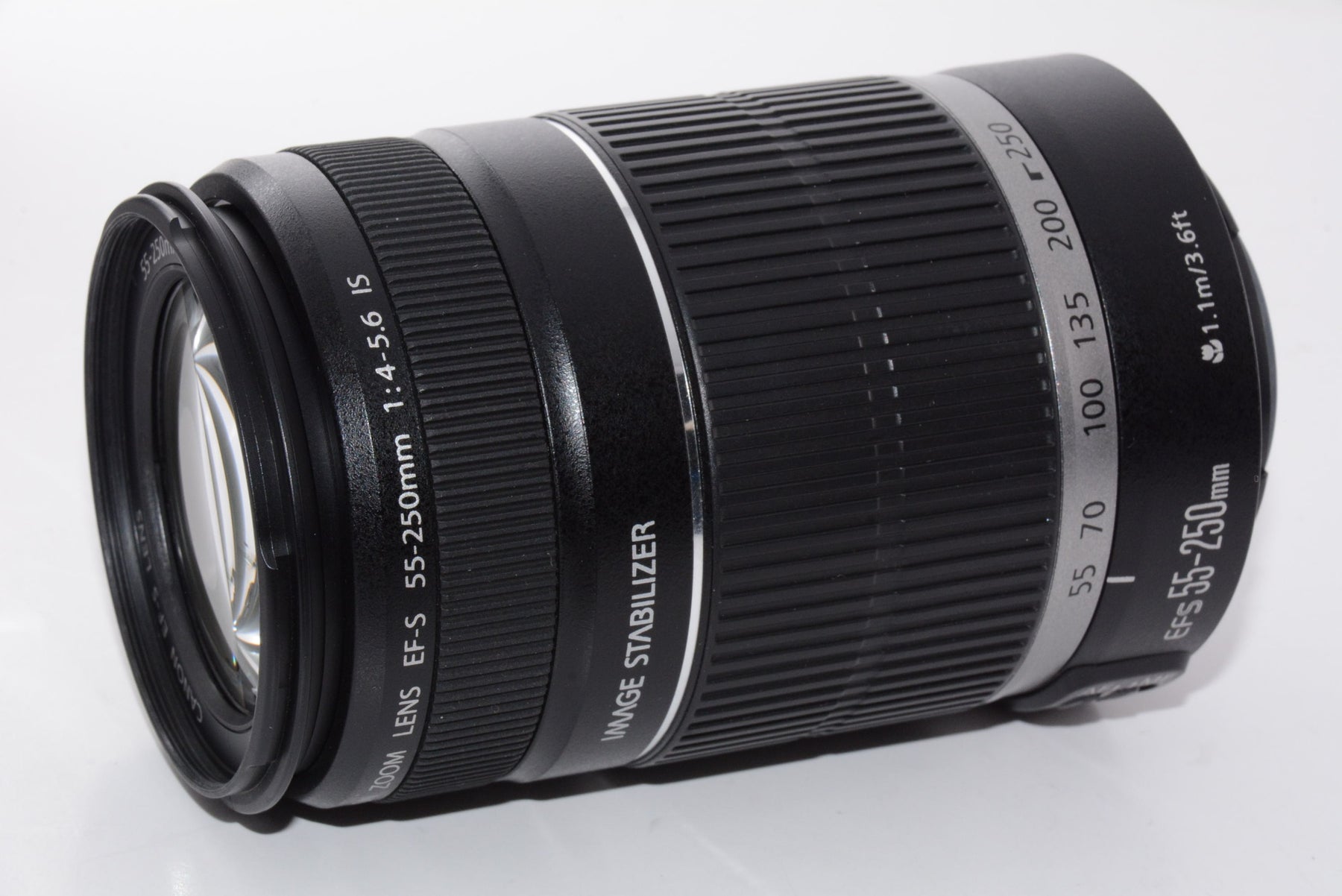 【外観特上級】Canon 望遠レンズ EF-S55-250mm F4-5.6 IS