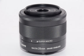 【外観並級】Canon マクロレンズ EF-M28mm F3.5 IS STM