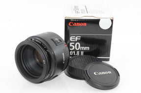 【外観特上級】Canon 単焦点レンズ EF50mm F1.8 II