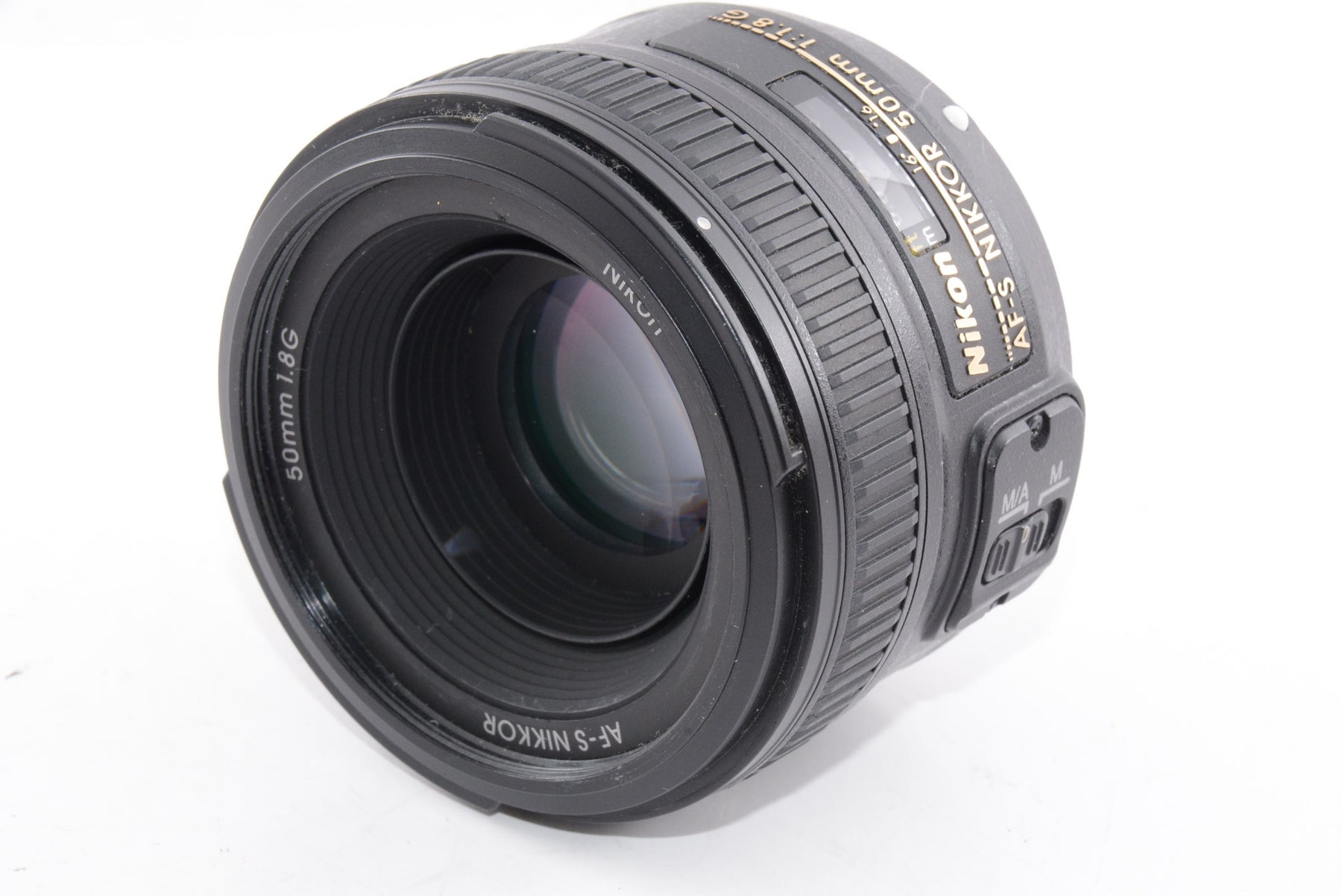 【外観並級】Nikon 単焦点レンズ AF-S NIKKOR 50mm f/1.8G フルサイズ対応 AF-S 50/1.8G