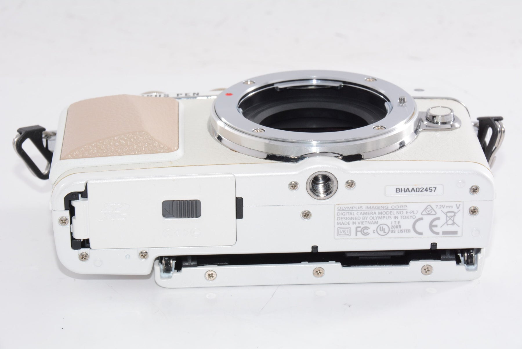 【外観特上級】OLYMPUS PEN E-PL7 ボディ ホワイト ミラーレス一眼