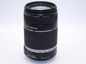 【外観特上級】Canon 望遠レンズ EF-S55-250mm F4-5.6 IS