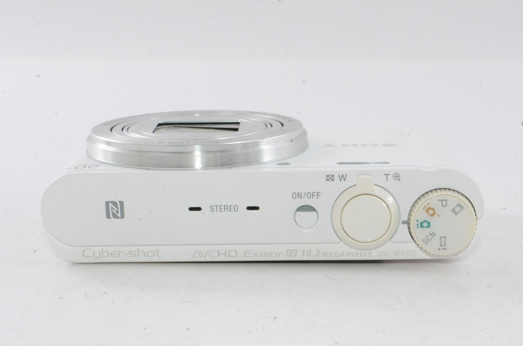 【外観並級】ソニー SONY デジタルカメラ Cyber-shot WX350 ホワイト DSC-WX350-W