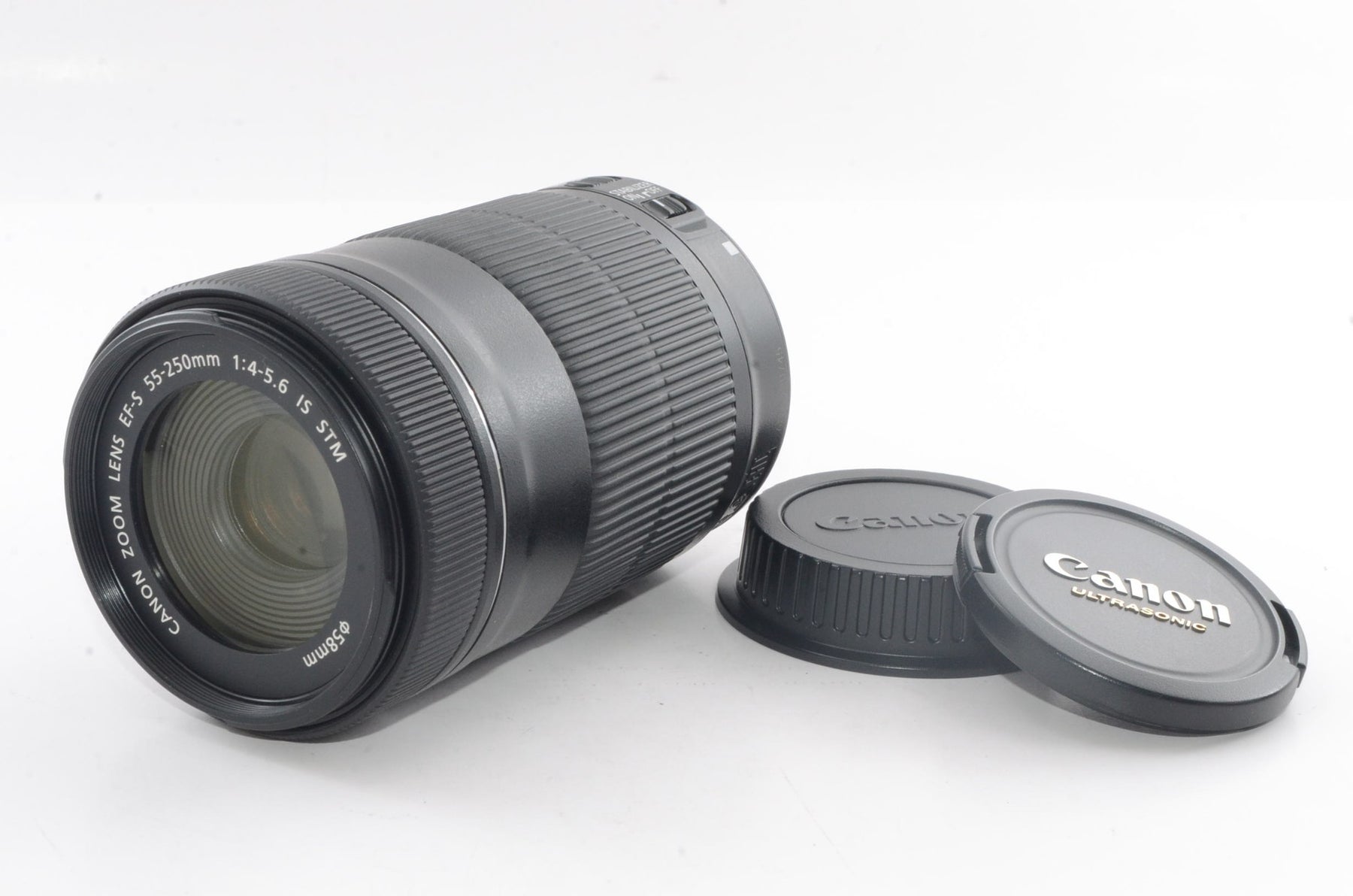 【外観特上級】Canon 望遠ズームレンズ EF-S55-250mm F4-5.6 IS STM