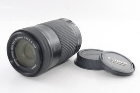 【外観特上級】Canon 望遠ズームレンズ EF-S55-250mm F4-5.6 IS STM