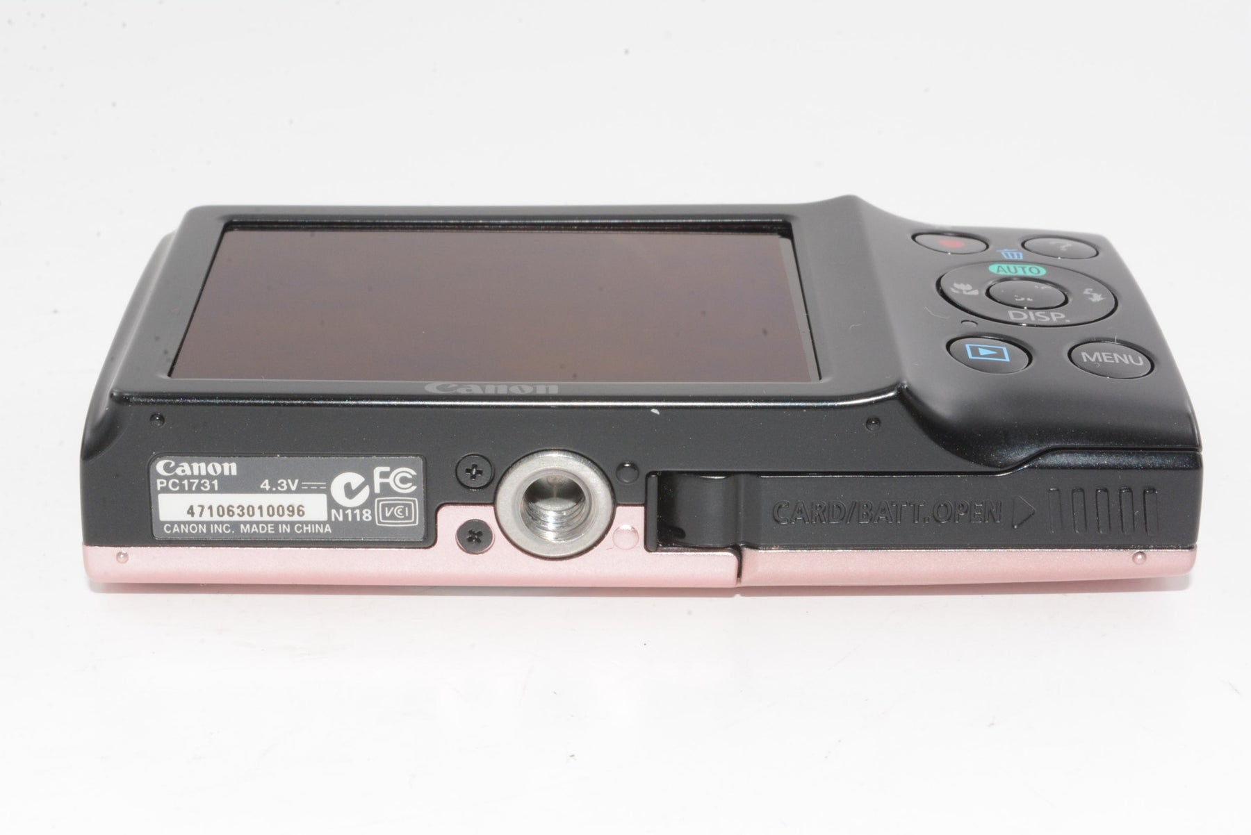 【外観並級】Canon デジタルカメラ PowerShot A2400IS ピンク