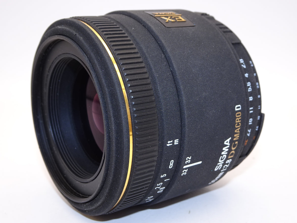 【外観特上級】SIGMA 単焦点マクロレンズ MACRO 50mm F2.8 EX DG ニコン用 フルサイズ対応