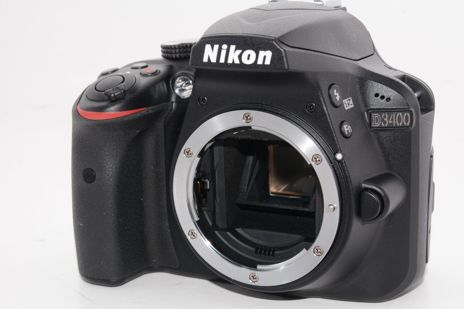 【ほぼ新品】Nikon デジタル一眼レフカメラ D3400 ダブルズームキット ブラック D3400WZBK