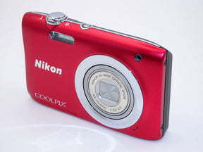 【外観並級】Nikon デジタルカメラ COOLPIX A100 光学5倍 2005万画素 レッド A100RD