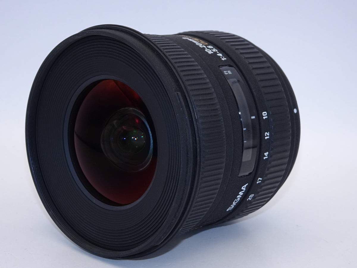 【外観特上級】SIGMA 超広角ズームレンズ 10-20mm F3.5 EX DC HSM ニコン用 APS-C専用