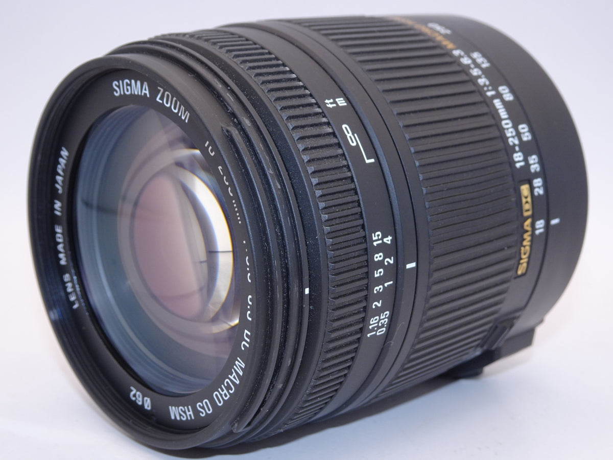 【外観特上級】SIGMA 18-250mm F3.5-6.3 DC MACRO OS HSM ニコン用 APS-C専用