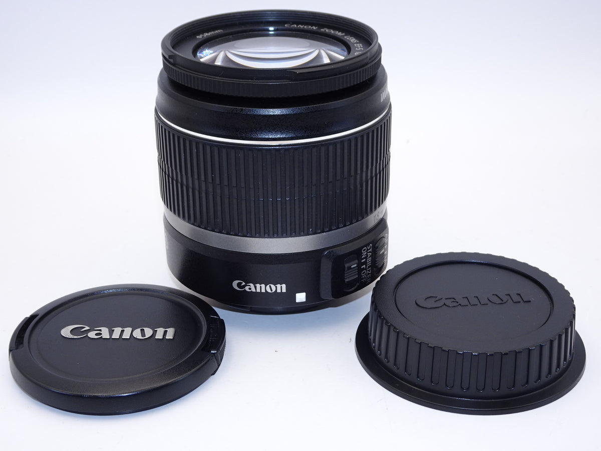 【外観特上級】Canon 標準ズームレンズ EF-S18-55mm F3.5-5.6 IS